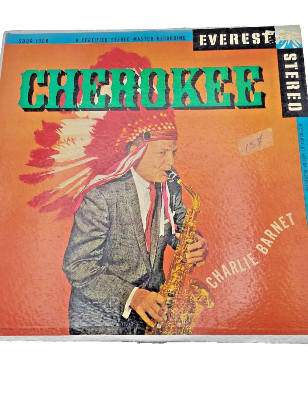 Charlie Barnet Cherokee 12" Vinyl Record Album LP Everest Stereo Jazz